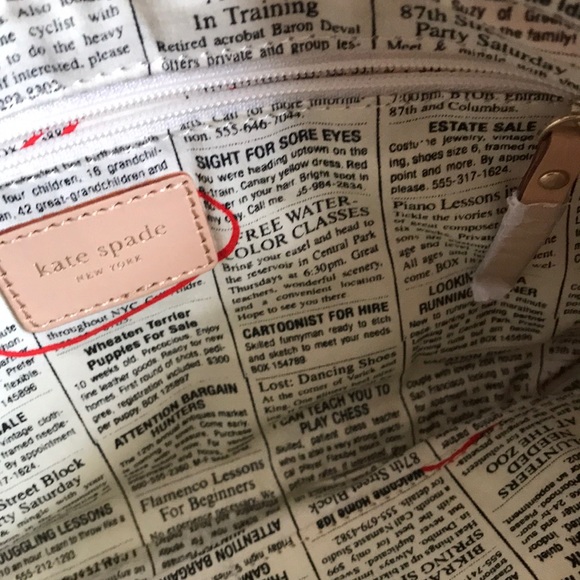 Kate Spade coral red patent leather small bag - Picture 3 of 7